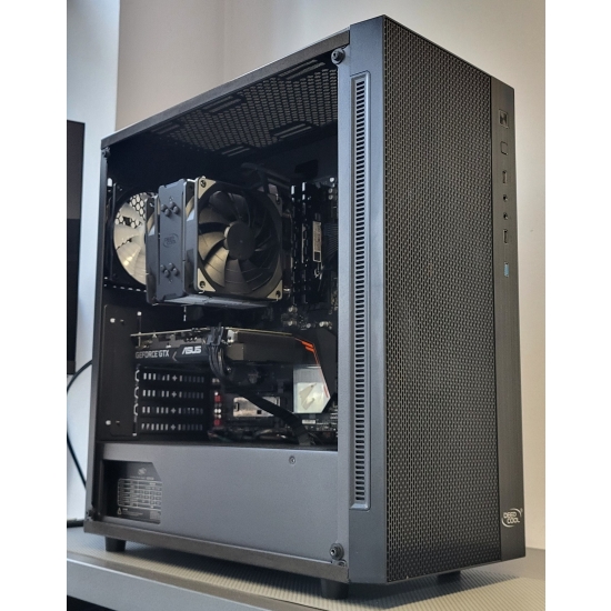 Komputer do gier  MATREXX 55 R5 3600X 16GB DDR4 GTX 1660 SUPER SSD 512GB  750W GOLD W11Pro